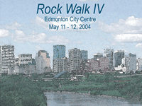 Rock Walk field guide book for Edmonton building stone.